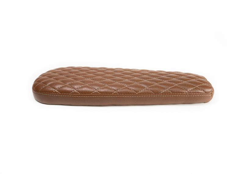 Blur Boundaries 2-Up Brown Synthetic Leather Diamond Stitch Seat For Super73