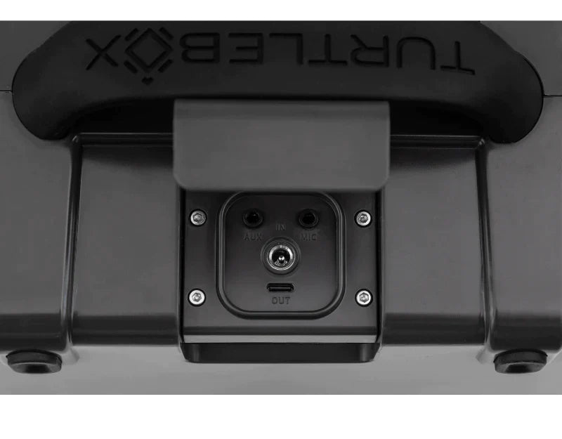 Gen 2 Portable Speaker -Thunderhead Grey/Black Handle - TurtleBox