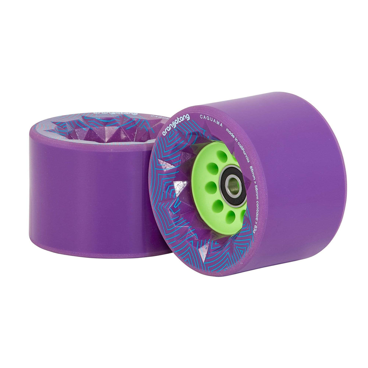 Boosted Loaded Caguama 85mm 83a, W / Pulleys - Purple