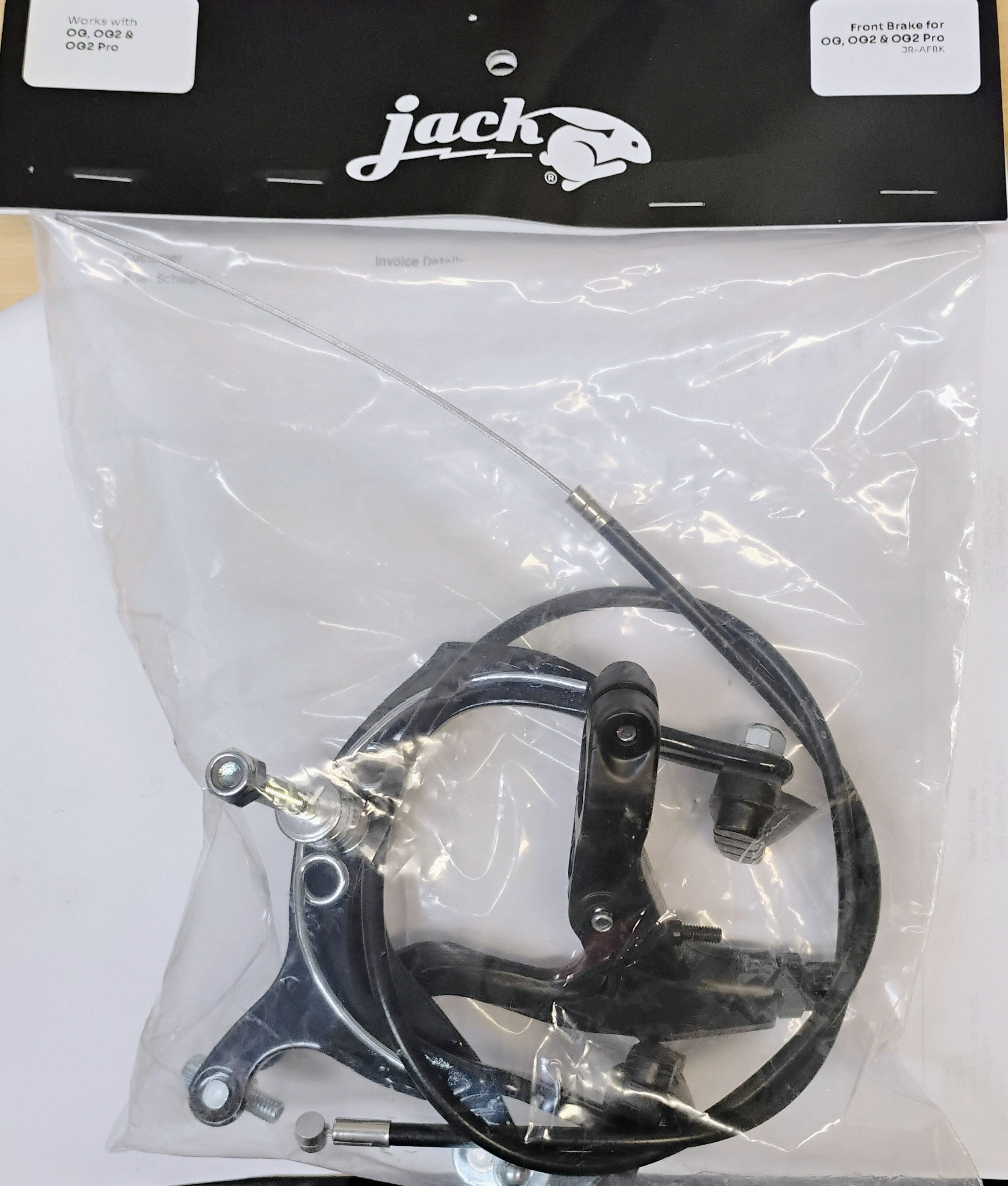 JackRabbit Front Brake for OG2 & OG Pro