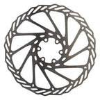 Replacement brake rotor disks with wear indicators for powerful stable braking performance
