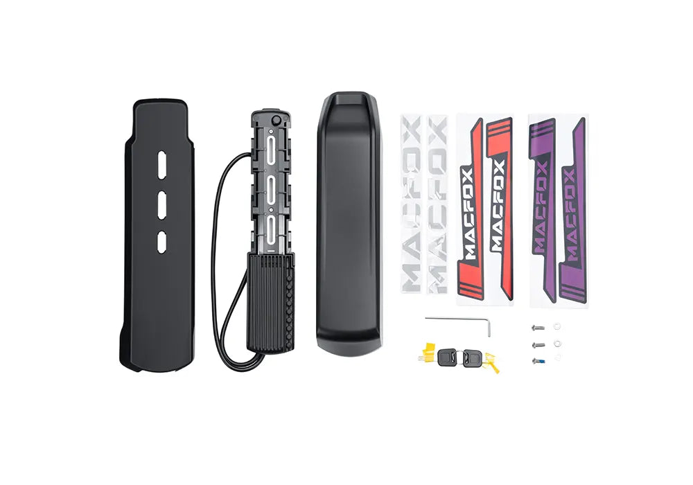 Macfox X1S Battery & Dual battery Upgrade Kit (4 Pins)
