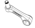 Swingarm for Splined Suspension and Gear Nut Headset - MiniMotors