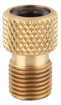 Presta pump adapter, brass