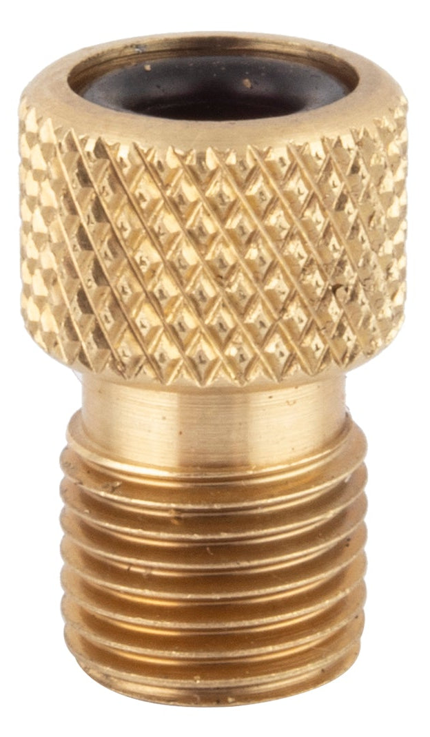 Presta pump adapter, brass