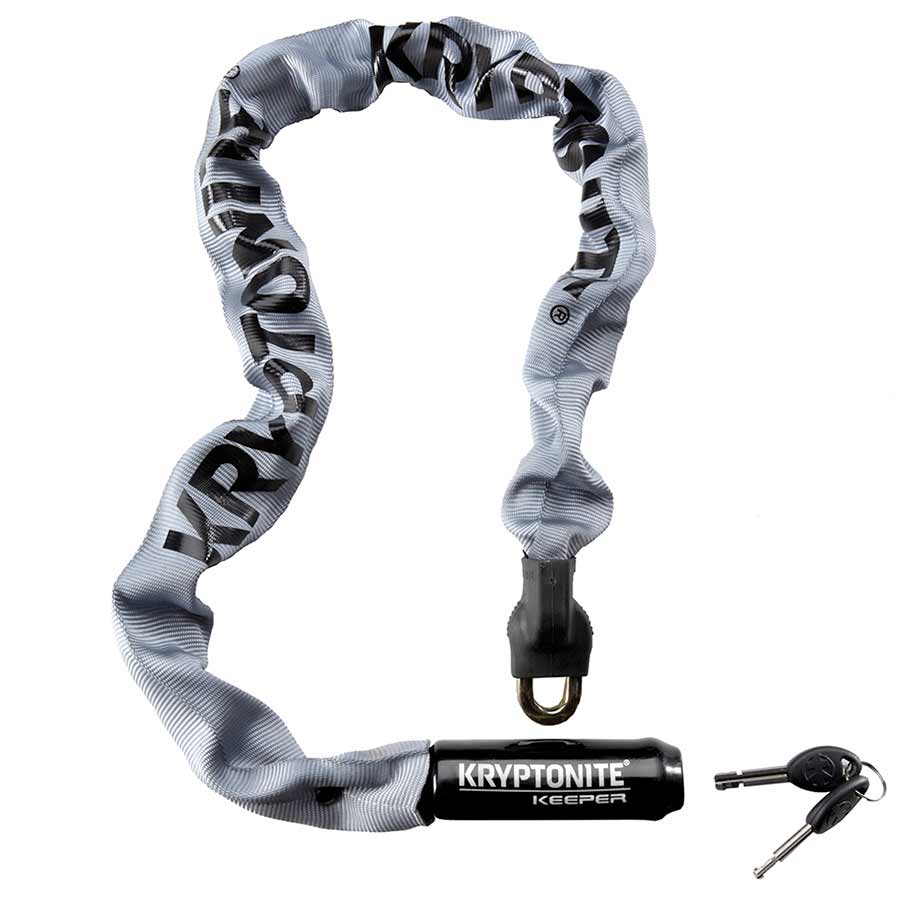 KRYPTONITE Keeper 785, Integrated Chain, Key Lock, 7mm, 2.8'