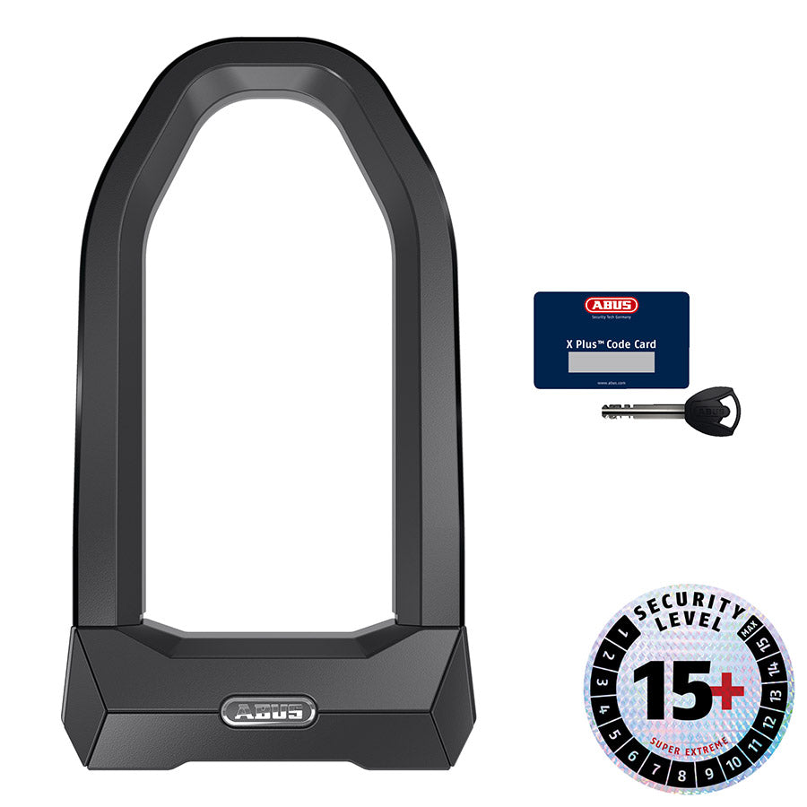 Abus, Granit Super Extreme 2500 XPlus, U-Lock, Key, 6"x9"