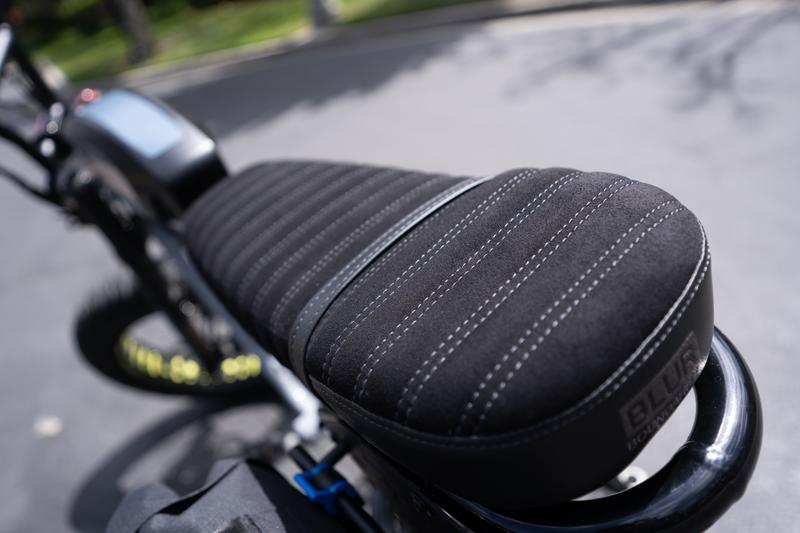 Blur Boundaries 1-Up Black Alcantara Seat For Super73