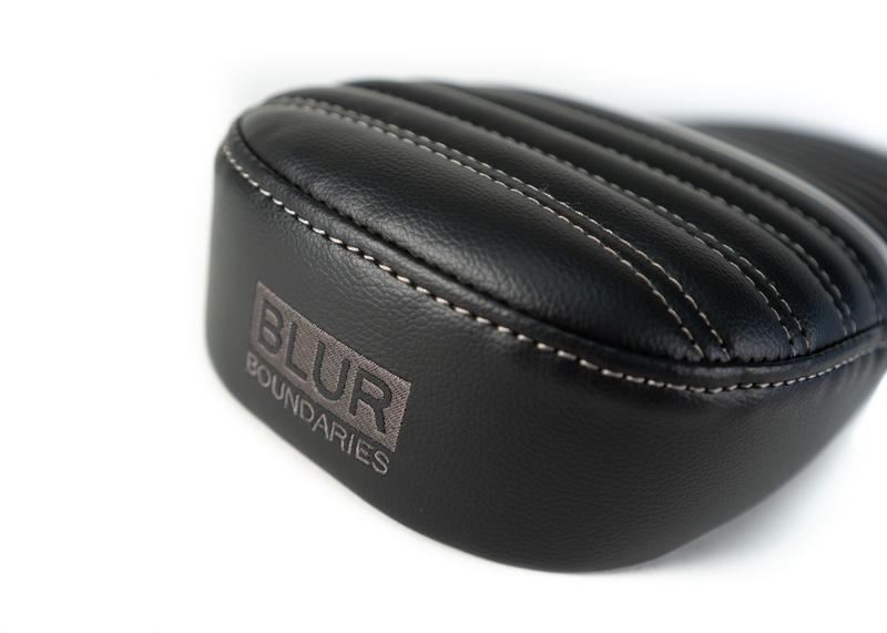 Blur Boundaries 1-Up Black Synthetic Leather Seat For Super73