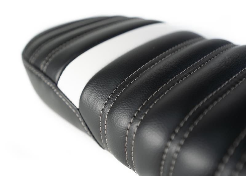 Blur Boundaries 1-Up Black Synthetic Leather Seat For Super73