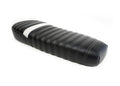 Kanebilt Black Leather Memory Foam Seat w/ Accent Stripe For Super73