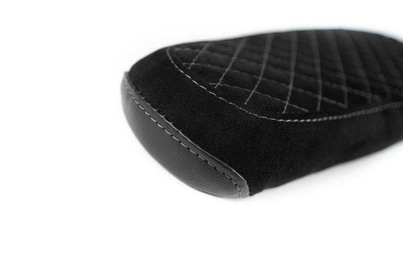 Blur Boundaries 2-Up Black Alcantara Diamond Stitch Seat For Super73