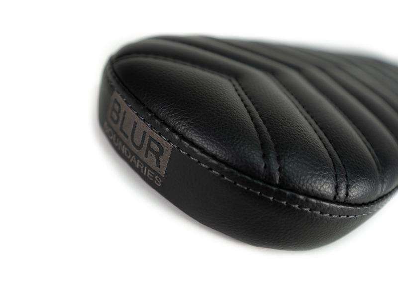 Blur Boundaries 2-Up Black Synthetic Leather V-Stitch Seat For Super73