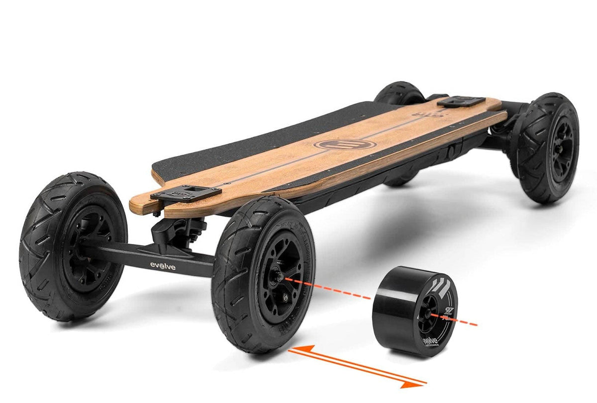 Evolve GTR Series 2 Bamboo 2 in 1 electric skateboard