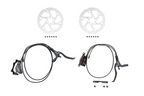 Macfox E-bike Four-Piston Hydraulic Disc Brake Replacement Set
