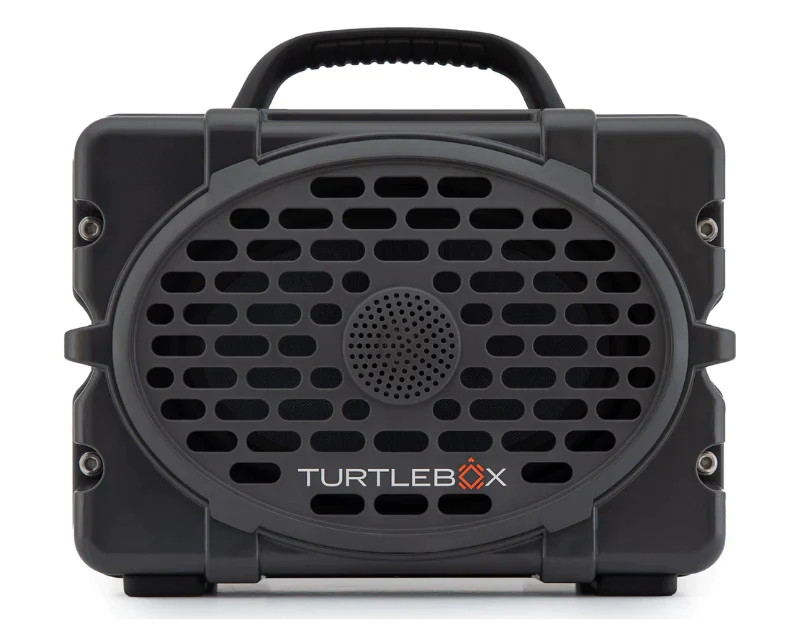 Gen 2 Portable Speaker -Thunderhead Grey/Black Handle - TurtleBox