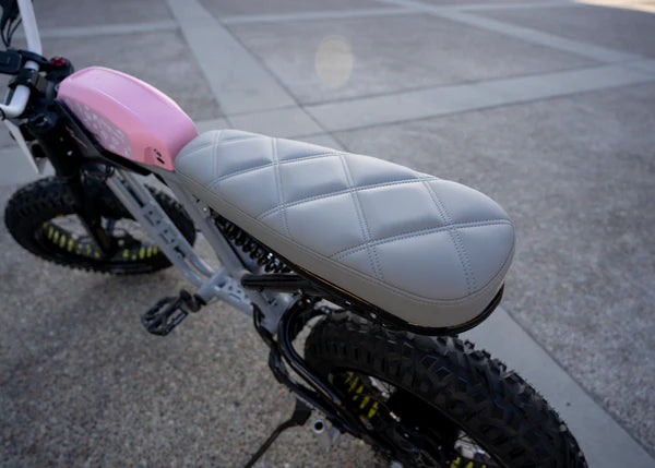 Blur boundaries 2-Up Grey Synthetic Leather Seat For Super73