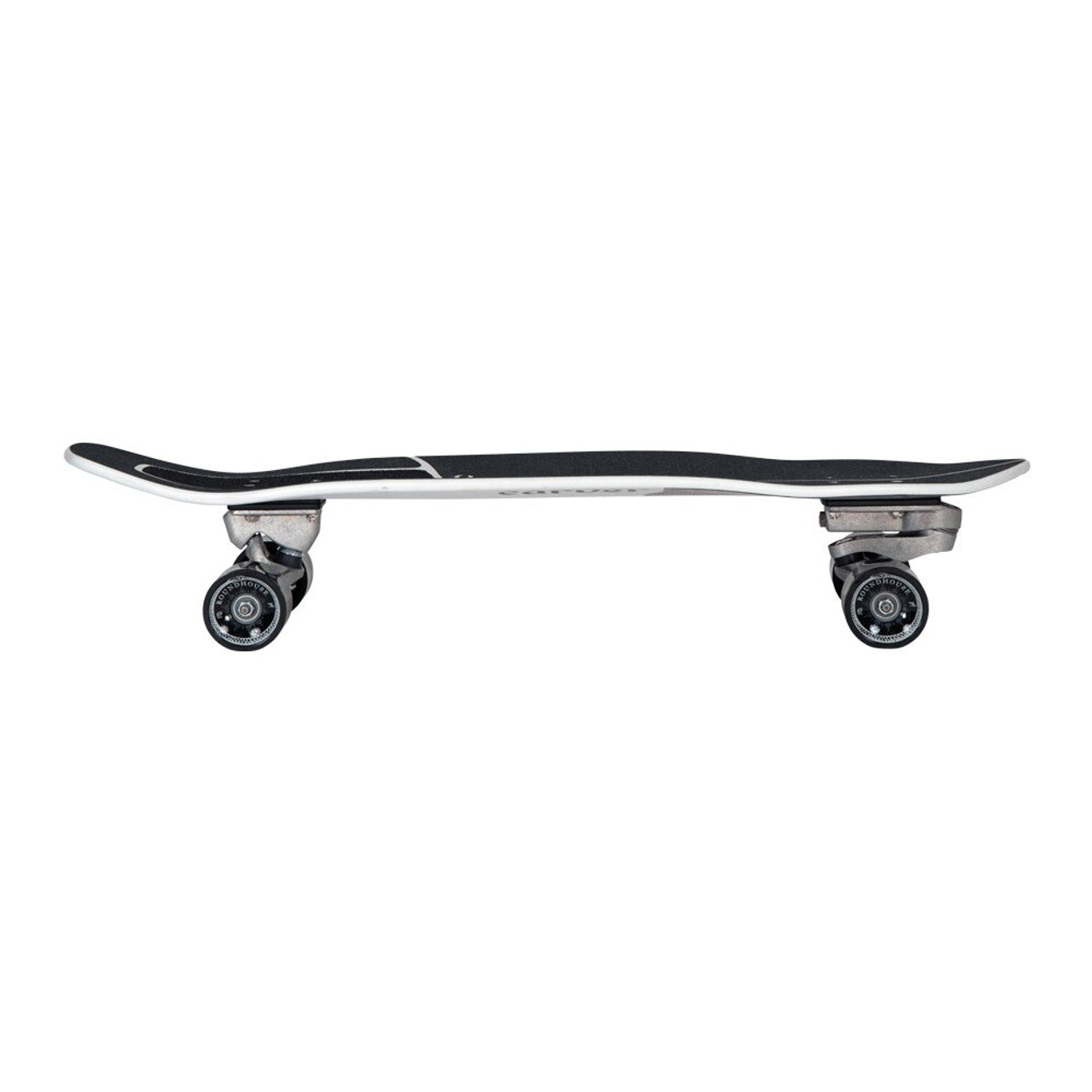 Carver C7 Raw 32.5" Black Tip Surfskate Complete - Carver Skateboards