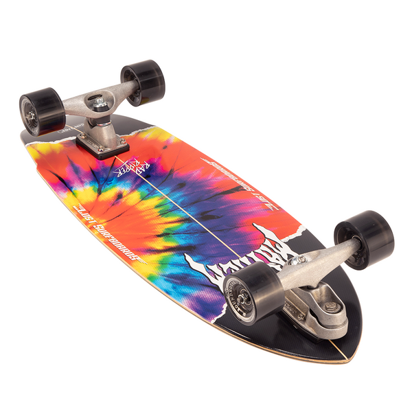 Carver x LOST 31.25" Rad Ripper Tie Dye C7 Surfskate Complete - Skateboards