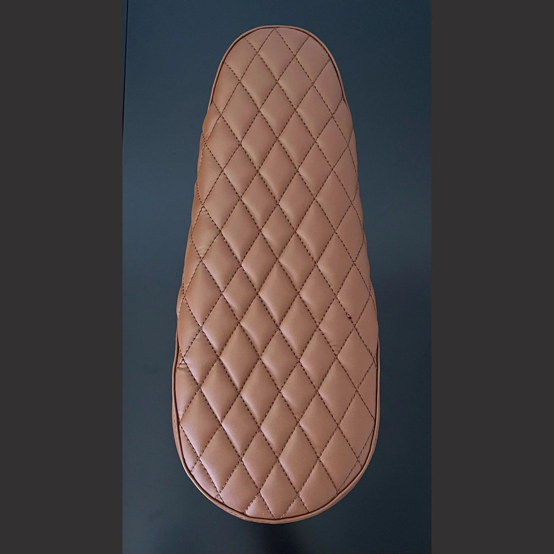Kanebilt Brown Leather Memory Foam Seat For Super73