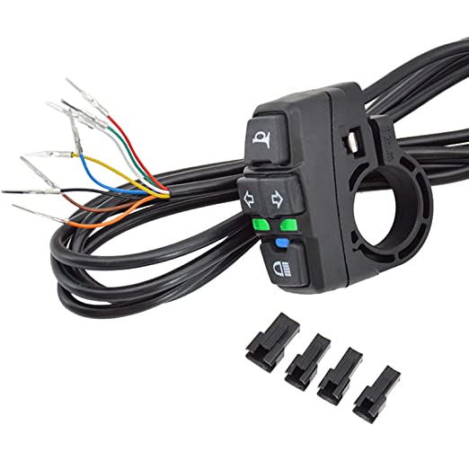 MiniMotors HEADLIGHT HORN TURN SIGNAL MULTISWITCH - MiniMotors