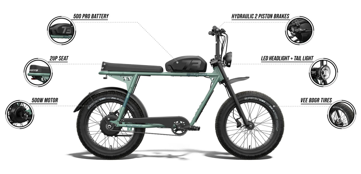 S2 Laguna - Legacy Blackout Super73 Electric Bike