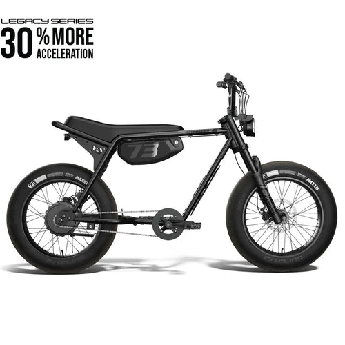Super73系 ファットバイク 電動アシスト自転車 20インチ ブラック ZX (SE) Legacy Blackout- Super73 Electric Bike – Last Mile SF & Marin