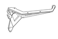 DUALTRON KICKTAIL CONTROLLER MOUNTING BRACKET RIGHT