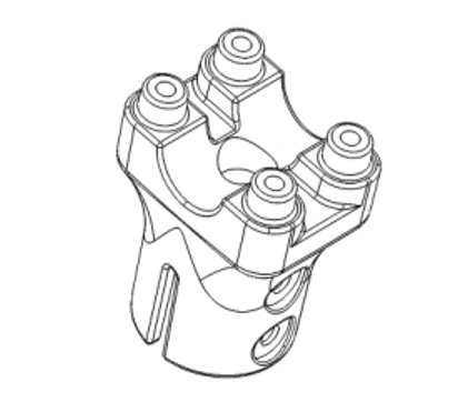 MiniMotors Dualtron Spider Handlebar Stem Base - Electric Scooter