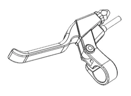 Mechanical Brake Lever Left - MiniMotors