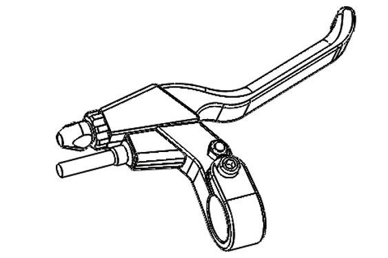 Mechanical Brake Lever Right - MiniMotors