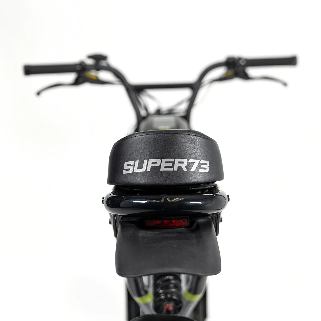 Super73 2-Up Black Leather Seat