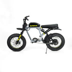 Super73 2-Up Black Leather Seat