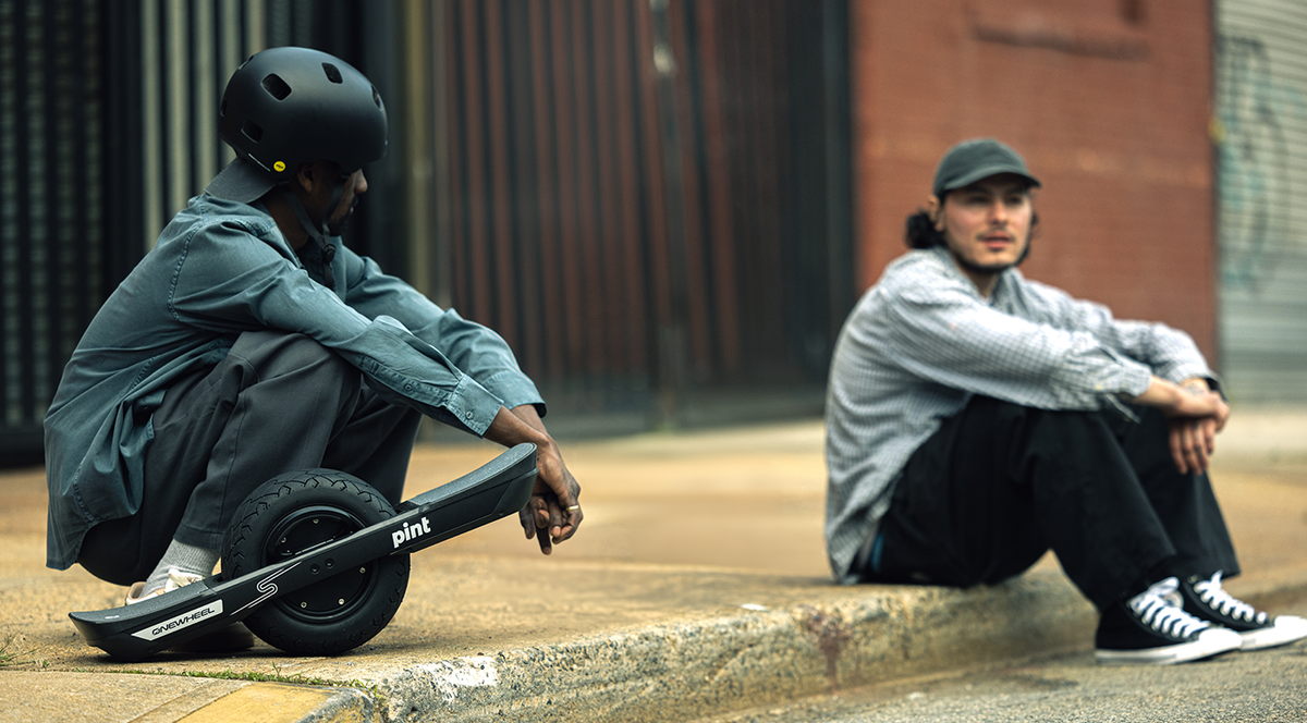Onewheel Pint S being ridden