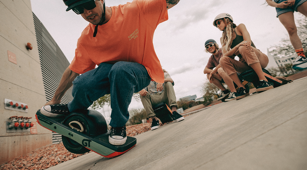 Onewheel GT being ridden