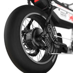 Rear tire and motor, M1D SE Suzuka White