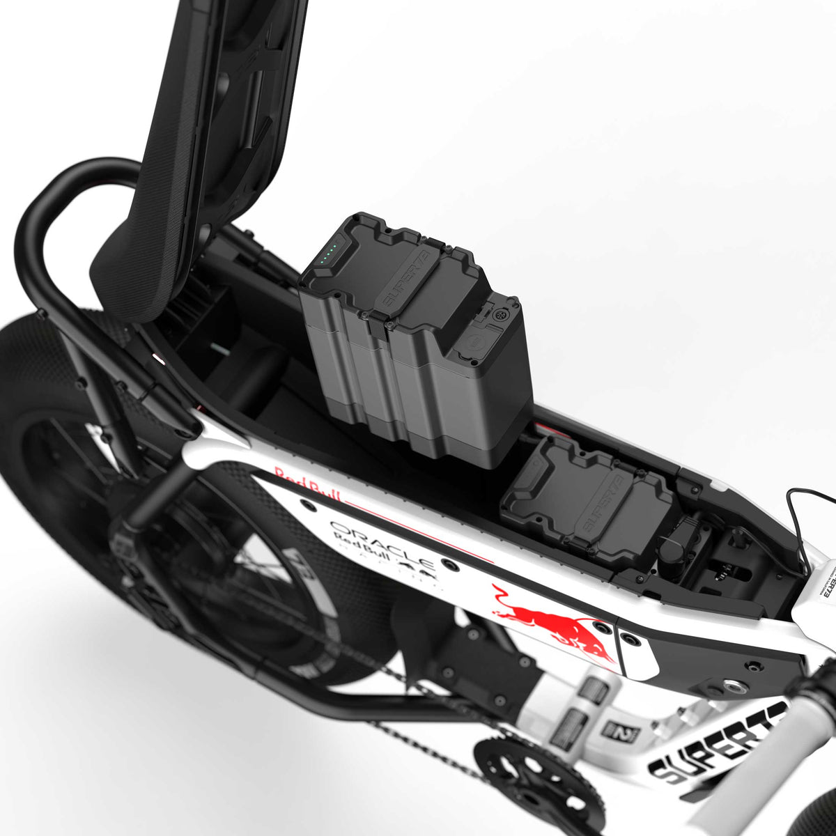 Dual battery capability, M1D SE Suzuka White
