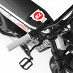 Brakes and white grips, M1D SE Suzuka White