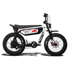 Side view of the Oracle Red Bull Racing M1D SE ebike in Suzuka White