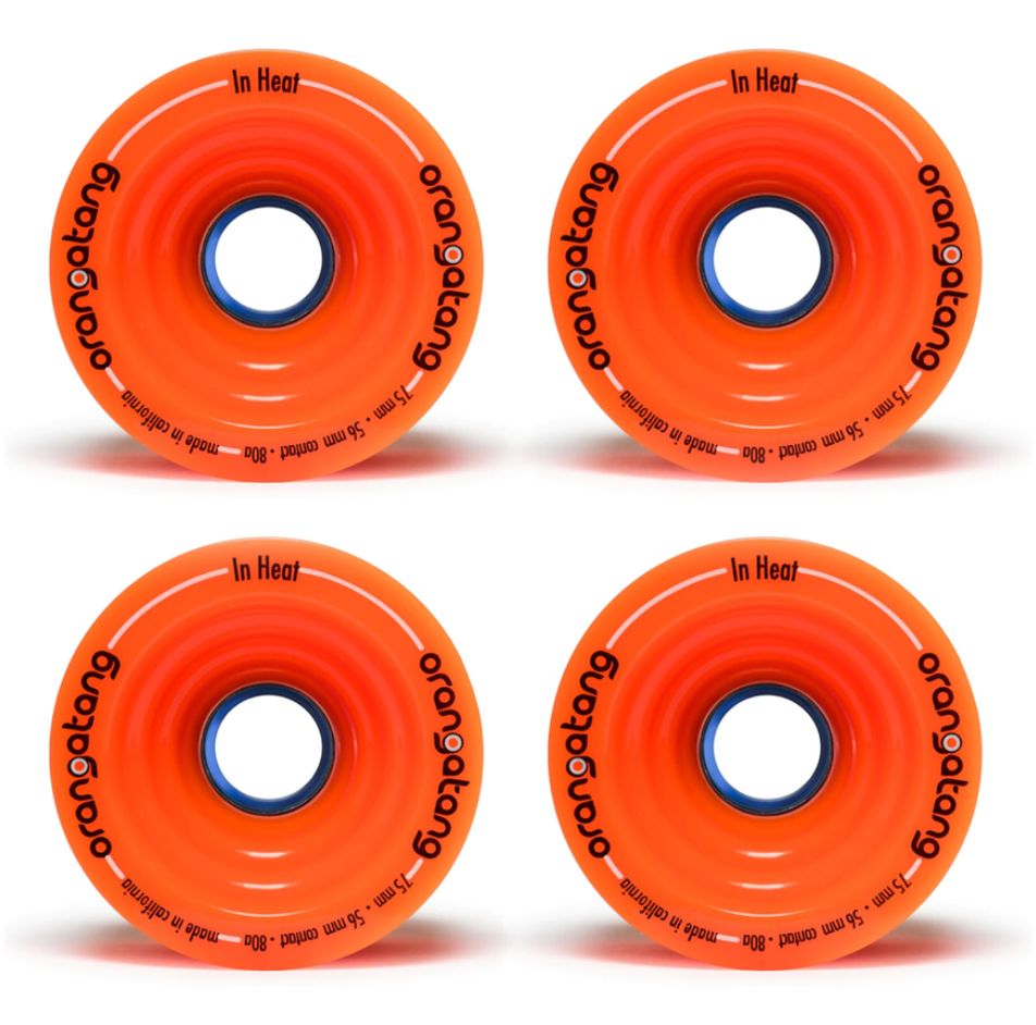 Orangatang In Heat Wheels- 75mm