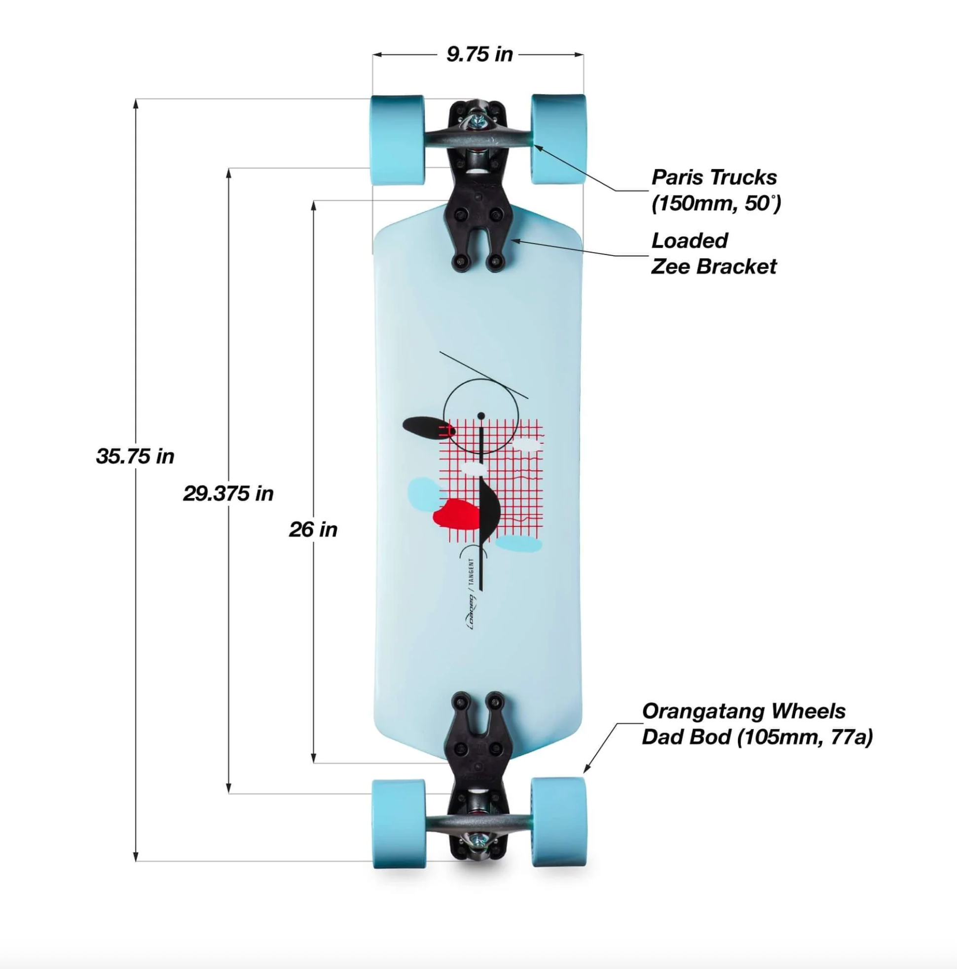 Loaded Skateboards Tangent Complete