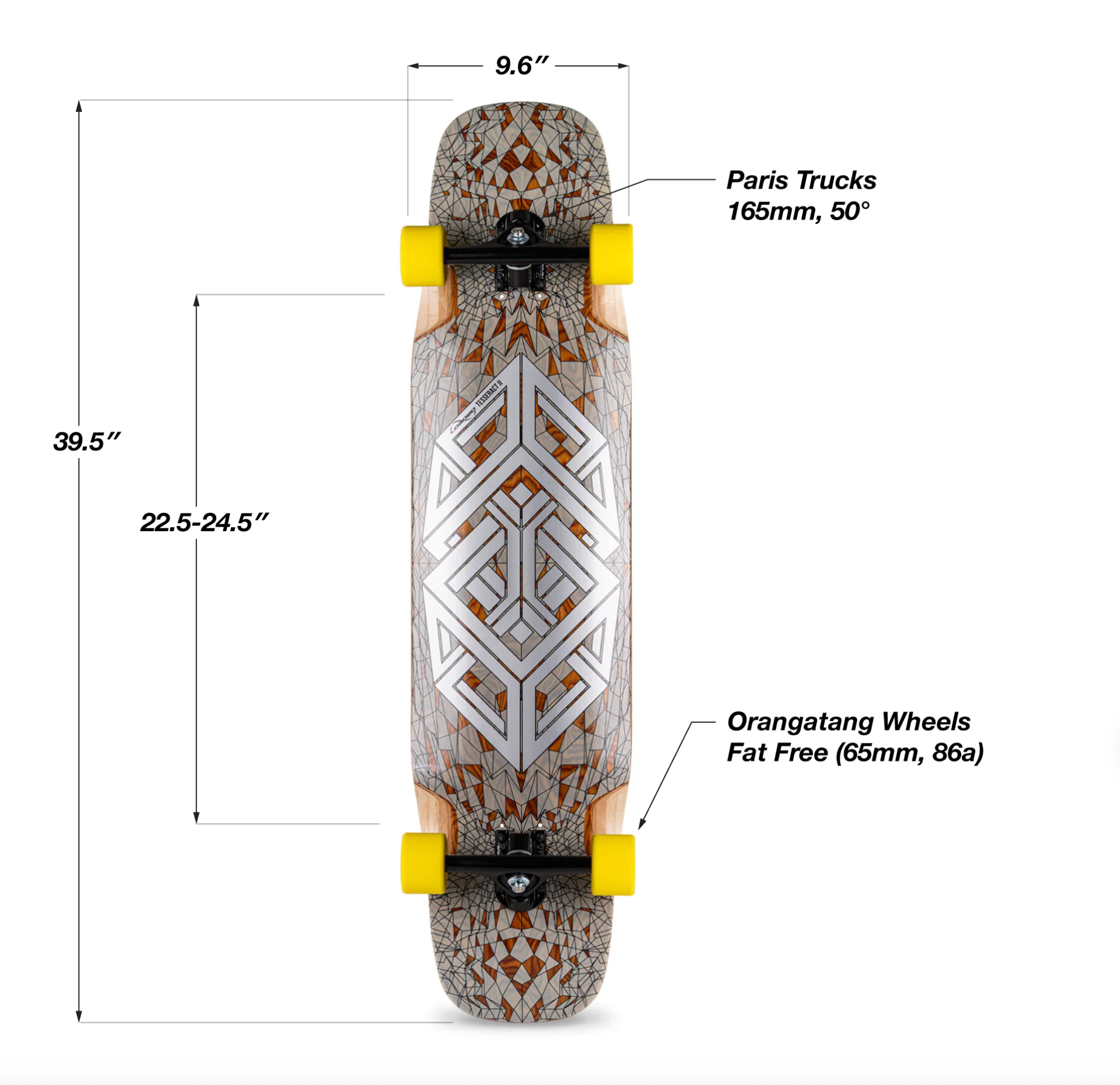 Loaded Skateboards Tesseract II Longboard Complete