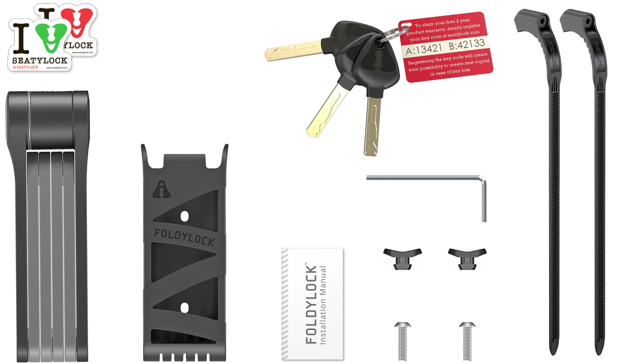 FoldyLock Compact - SeatyLock