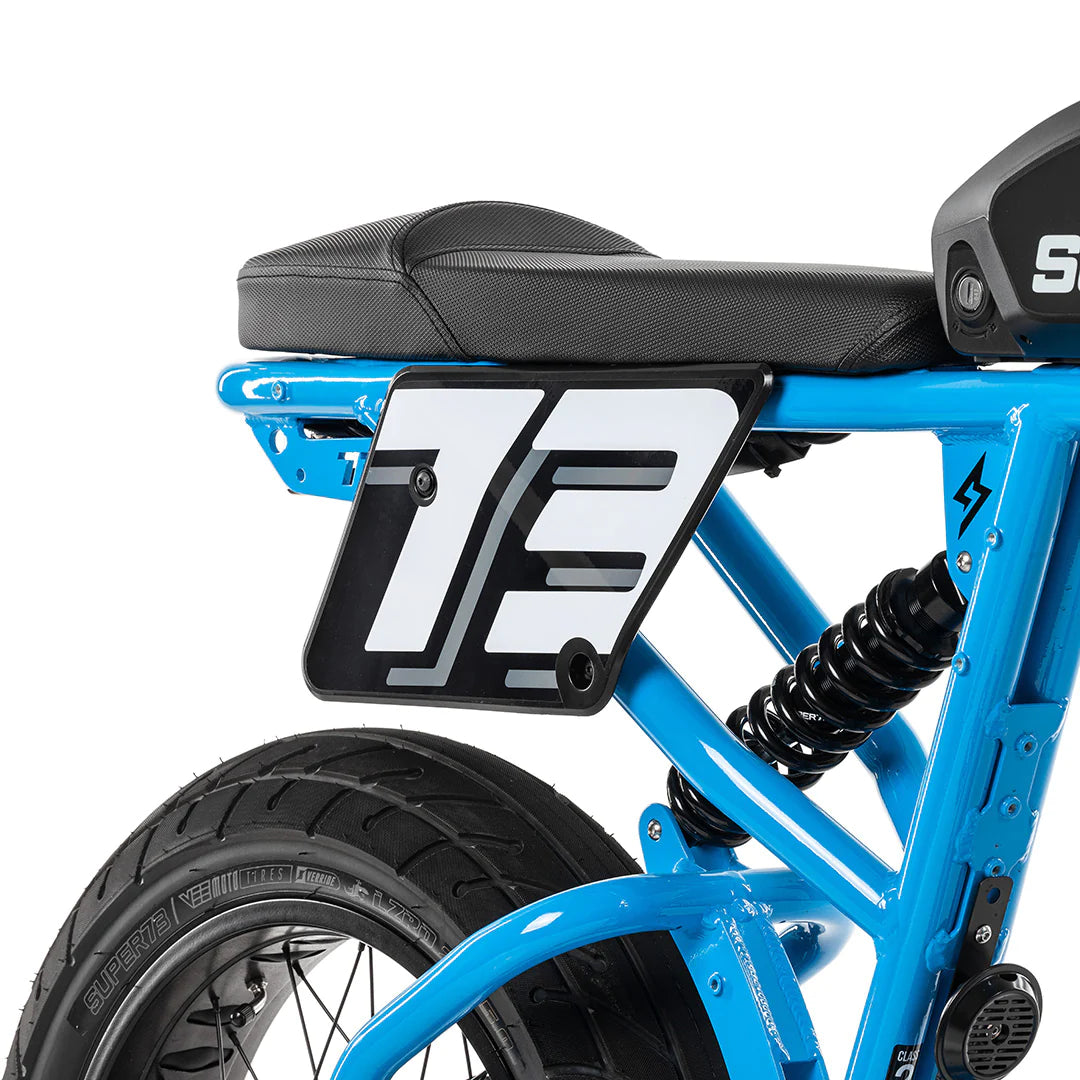 Super73 R-Series Side Number Plate