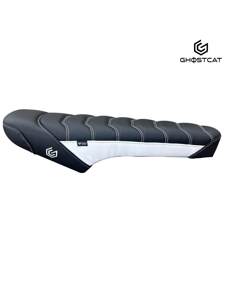 GhostCat Handcrafted Premium Tapia Seat, F4X White