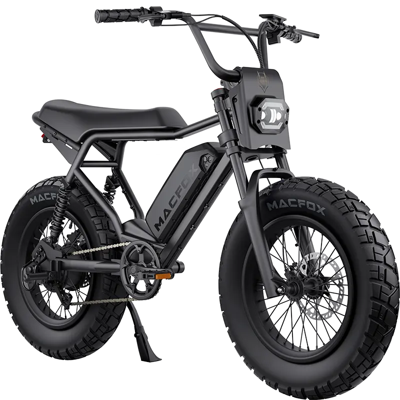 Macfox X2 Pro fat tire e-bike detail