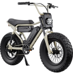 Macfox X2 Pro hydraulic disc brakes and wide tires