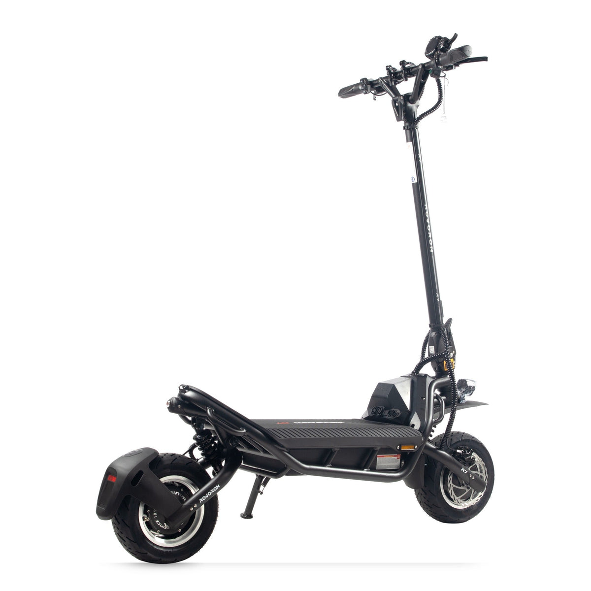 Rovoron R7 Pro dual suspension detail