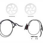 Macfox E-bike Four-Piston Hydraulic Disc Brake Replacement Set