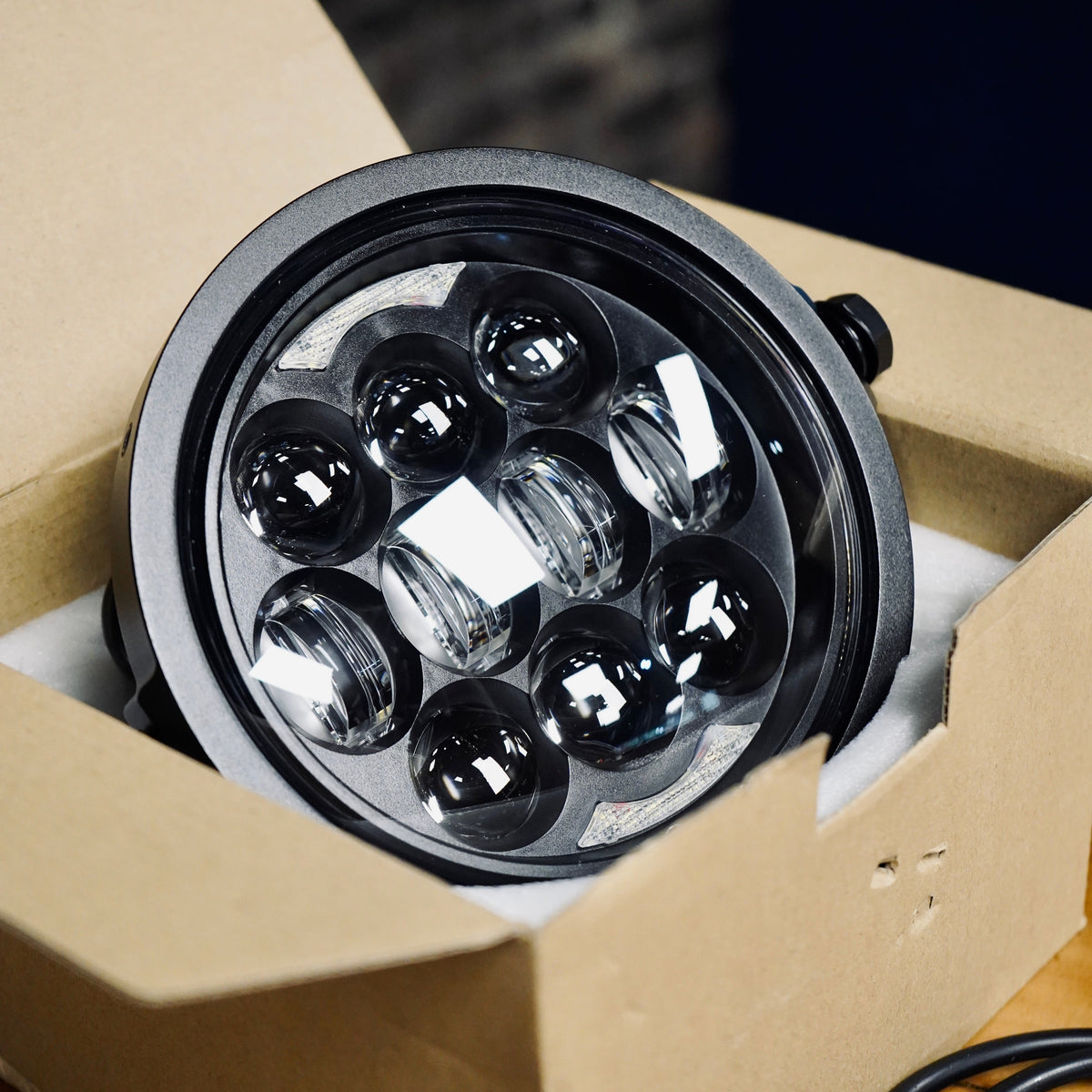 Kanebilt Headlight Kits with High Beam switch For Super73